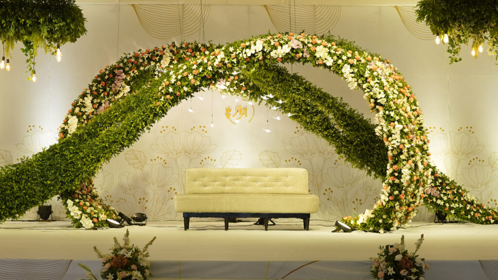 wedding stage decoration