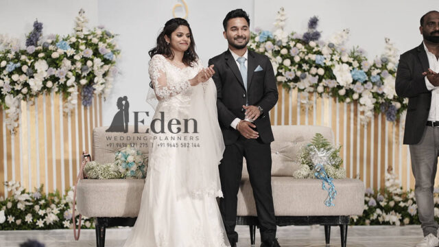 Mathews and Namitha, Eden Wedding Planner