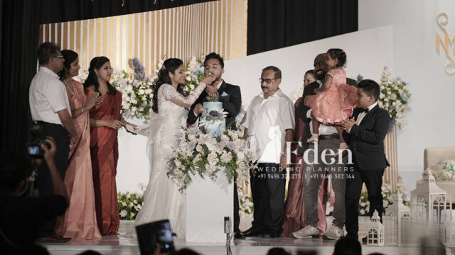 Mathews and Namitha, Eden Wedding Planner