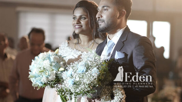 Mathews and Namitha, Eden Wedding Planner