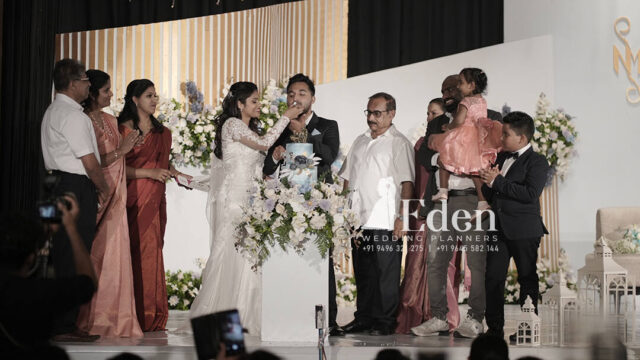 Mathews and Namitha, Eden Wedding Planner